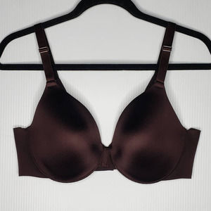 Soma Vanishing Back Full Coverage 38C Bra Java Brown Underwire EUC